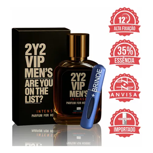 Perfume Masculino 121 Vip Men BRZ Urban 100 ml Zyone Edp Alta