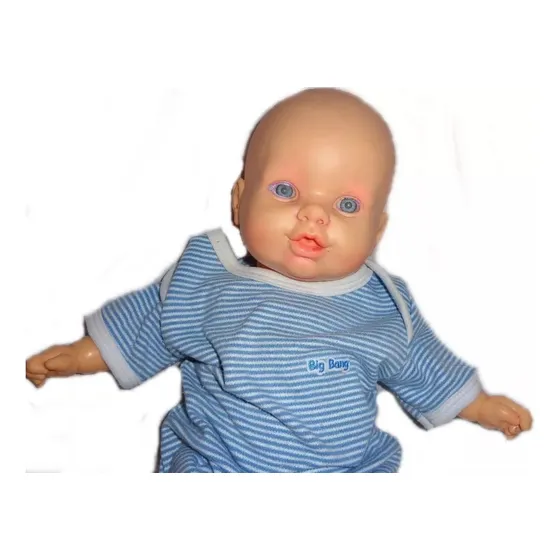 Boneca Meu Bebe 41 Cm Roupa Azul Da Estrela