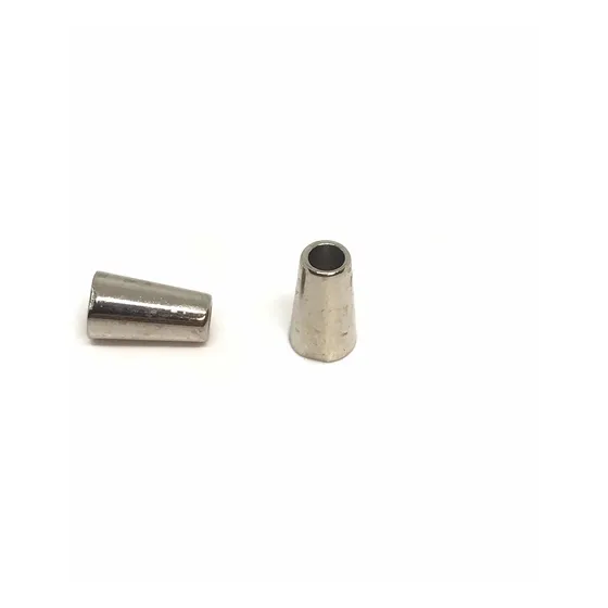 Terminal Puntera Para Cordones De Metal Cónico Pack X 10u.