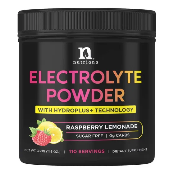 Polvo Electrolítico Nutriana Keto Con Sabor A Limonada De Fr