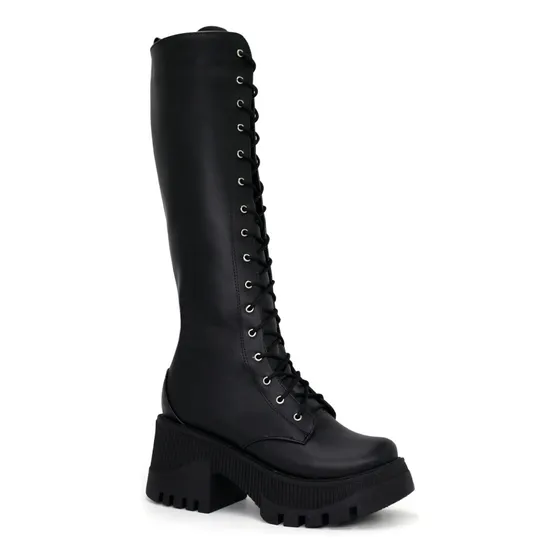 Botin De Dama Ariana Av24-628 Negro