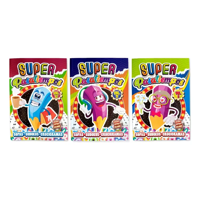 Superpasatiempos | Sopas + Sudokus + Crucigramas