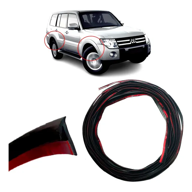 Gomas Vivos Buches Mitsubishi Montero Limited + Adhesivo 3m