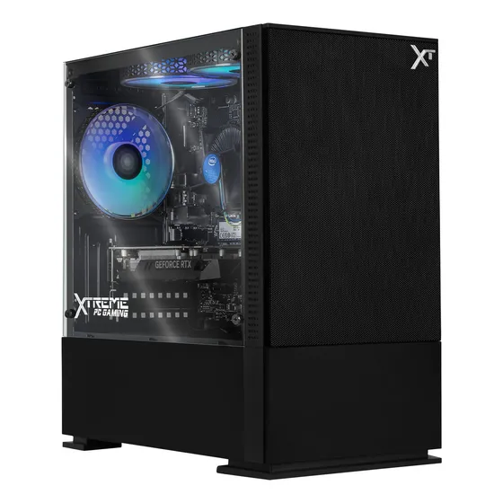 Xtreme Pc Gaming Geforce Rtx 3050 Intel Core I5 16gb Ssd 1tb Wifi Air Flow Black