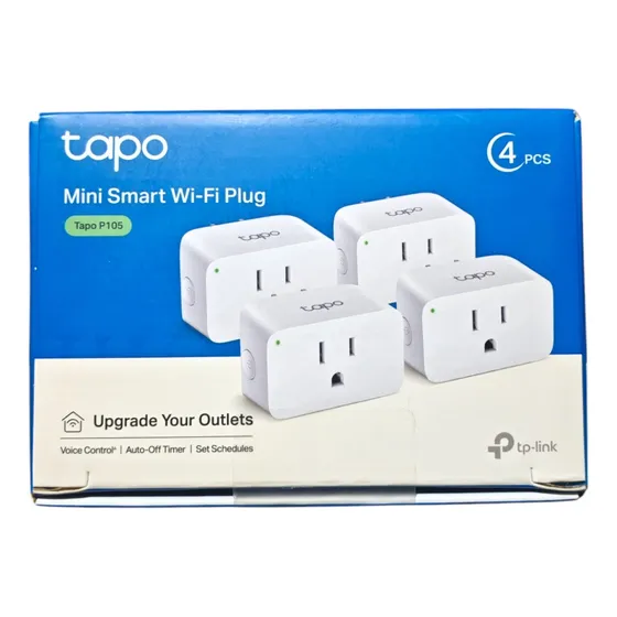 4 Enchufe Inteligente Mini Smart Wi-fi Plug Tapo Tp-link