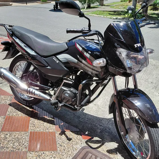 Tvs Sport 100 Kls Spoke - Negro Nebulosa