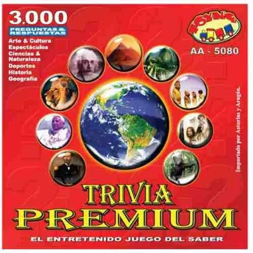 Juego De Mesa Trivia Premium 3000 Pregunta / Diverti
