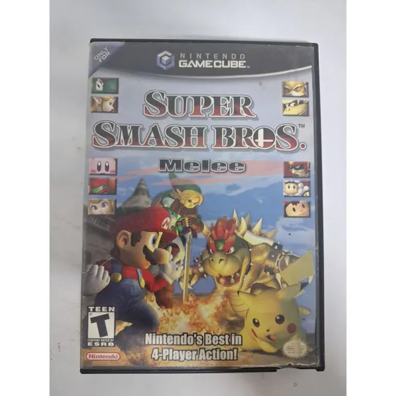 Super Smash Bros Melee Gamecube Original Americano Nintendo