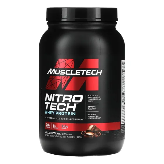 Proteina Muscletech Nitro Tech 2.21lbs 22 Servicios