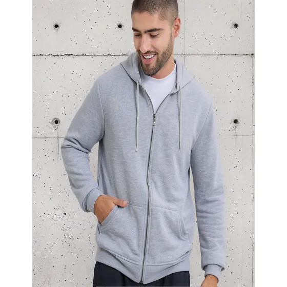 Buzo Hombre Ostu Zipper Gris Poliéster 60060271-1258