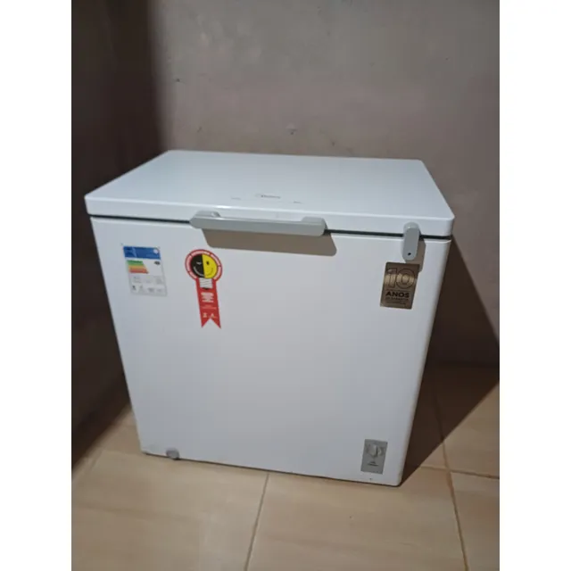 Freezer Horizontal Midea 205l Branco 127v
