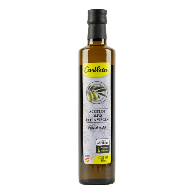 Aceite De Oliva Extra Virgen Casilda 500 Ml, Aceite Español