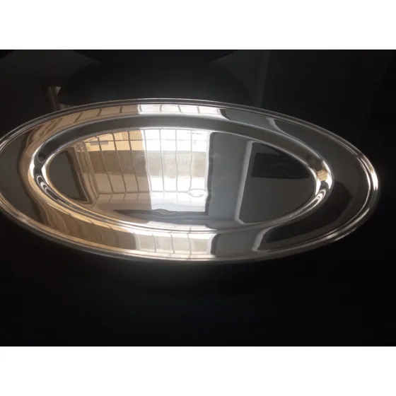 Bandeja De Servir Baño De Plata