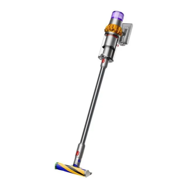 La aspiradora Dyson V15 detecta una aspiradora inalámbrica con láser