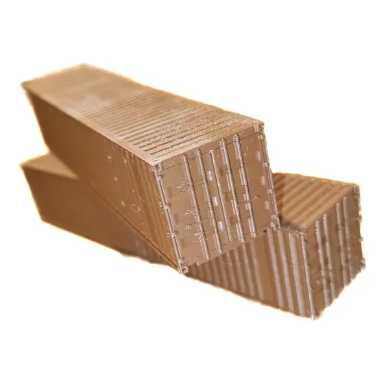 Contenedor Container 40 Ft Pies Escala Ho 1/87 Ferromodelism