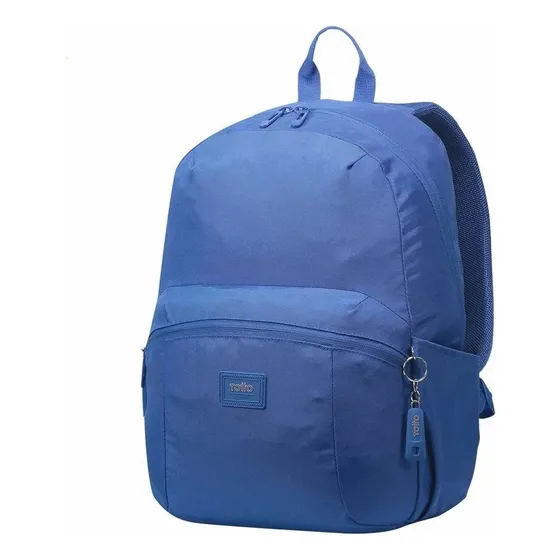 Bolso Morral Para Laptop 14 Trik Totto Mediano Azul Z1v