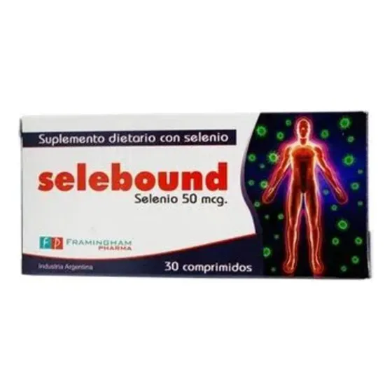 Selebound X 30 Comp Selenio Organico Antioxidante Original