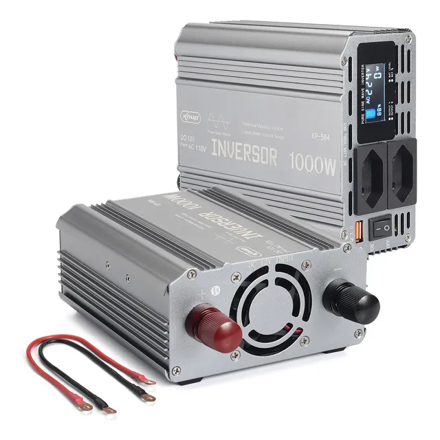 Inversor 12v Para 110v 1000w Tensão Onda Senoidal Pura Barco