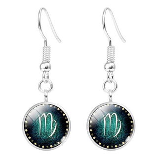 Pendientes Del Zodiaco De La Constelación De Virgo Para De Pendientes Del Zodiaco De La Constelación De Virgo Para De