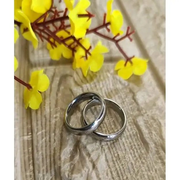 Anillo O Alianza De Plata 925