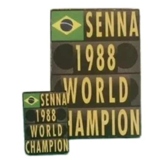 Cartel Para Decorar F1 Ayrton Senna 1/43 Exhibición Diorama 