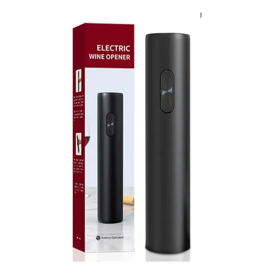 Wine Opener V1 Sacacorchos Automático Destapador Eléctrico C Color Negro