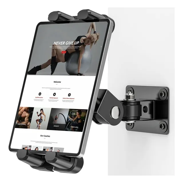 Soporte Tablet Pared 360° Ajustable iPad Para Cocina O Baño