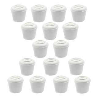 Tapas De Goma Para Patas De Silla 16 Piezas Blanco Tapas De Goma Para Patas De Silla 16 Piezas Blanco