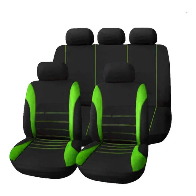 Set Funda Universal Cubre Asiento Automóvil 10 Pzs