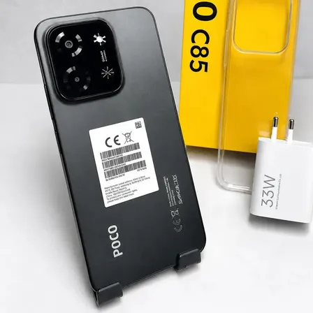 Xiaomi Poco C85 Preto 256GB 8GB RAM Dual SIM Black (Novo com caixa aberta)