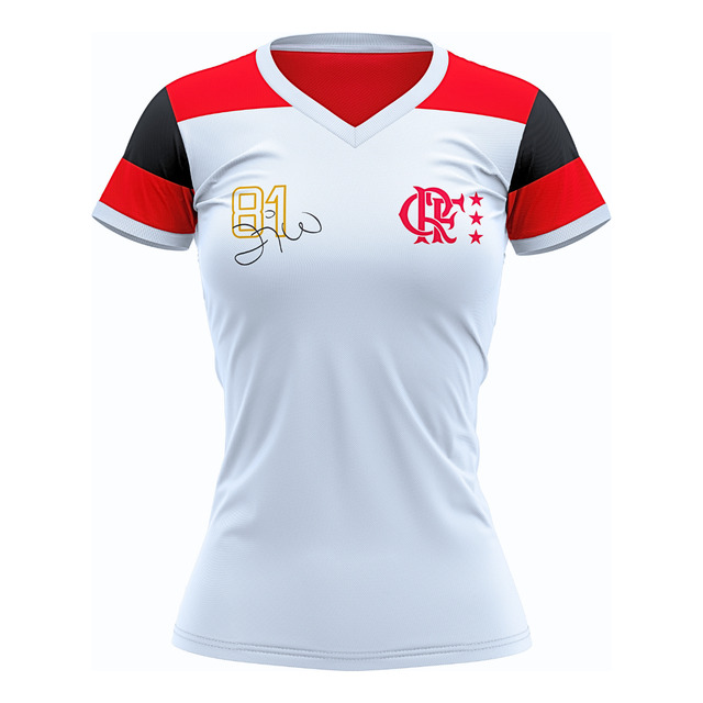 Camiseta Flamengo Full Feminina Camisa Time Original Blusa T Camiseta Flamengo Full Feminina Camisa Time Original Blusa T