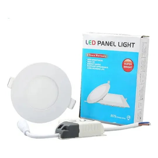 Lámpara Led Redonda Empotrar Embutir De 3w 6500k
