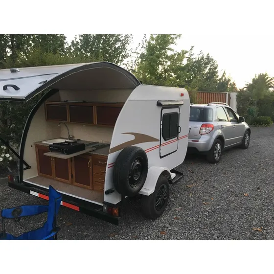  Arriendo Casita Rodante  Lágrima Teardrop $45.000 Diario 