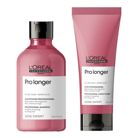 Pack Pro Longer Shampoo 300ml Y Acondicionador 200ml Loreal