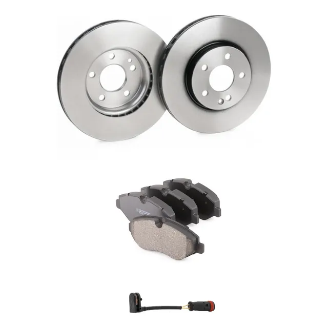Kit De Discos + Pastillas De Freno Mercedes Benz Vito 111cdi