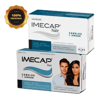 Imecap Hair Kit Com 90 Capsulas Imecap Hair Kit Com 90 Capsulas