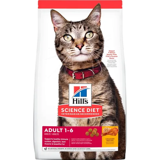 Alimento Croquetas Optimal Gato Adulto Pollo 3.1 Kg Hill's | Cuotas sin interés