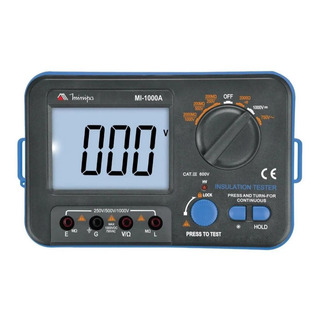 Megometro Digital Minipa Mi-1000a Resistência De Isolamento Megometro Digital Minipa Mi-1000a Resistência De Isolamento