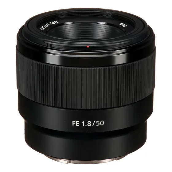 Lente Sony Alpha FE 50mm F 1.8 E-Mount Full Frame