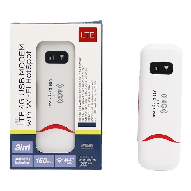 Modem 4g Usb Roteador Wi-fi Chip Portátil Wi-fi Sharing V13