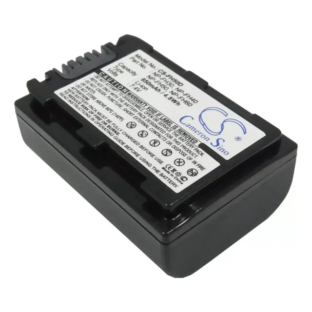 Bat Para Sony Np-fh50 Hdr-hc3e Dcr-dvd103 Dcr-hc16e Dcr-hc21