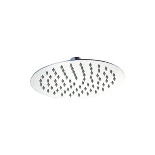 Plato Ducha De Lujo Redonda Cromado Amalfi 12 PuLG   30 Cm