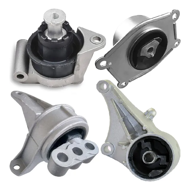 Kit 4 Coxim Calço Motor Vectra 2008 2009 2010 2011 8v Manual