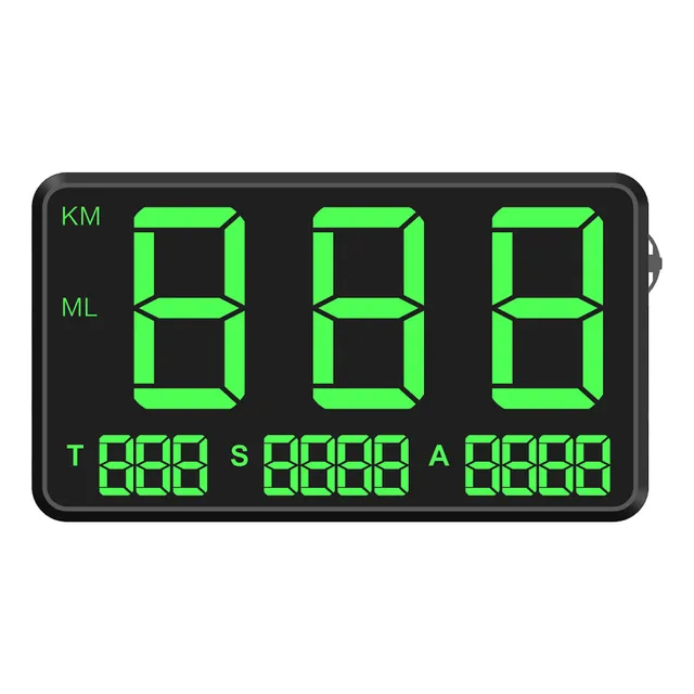 Velocimetro Auto Gadnic Pantalla Digital Gps Reloj Tablero