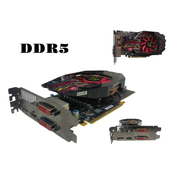 Tarjeta De Vídeo Xfx Radeon Hd 5770 1 Gb Gddr5 Pci Expres