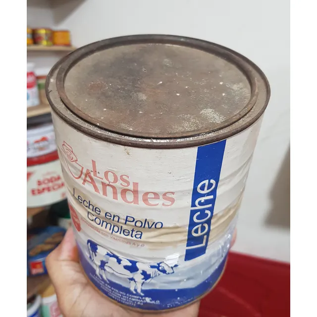 Lata De Leche Los Andes Antigua. Para Colecci Para Coleccion