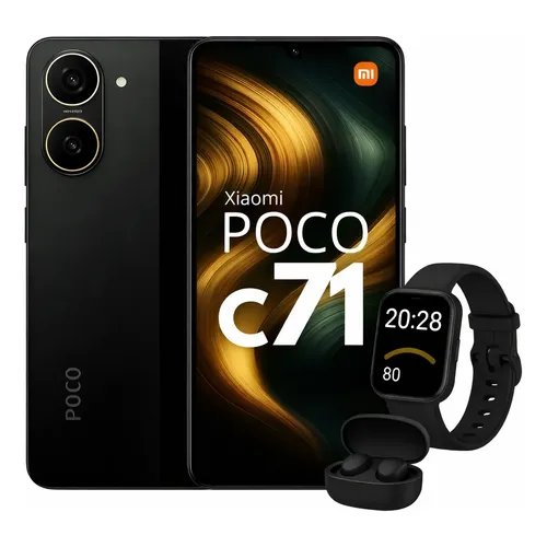 Celular Xiaomi Poco C71 4gb Ram 128gb Rom Dual Sim Gold (Novo com
