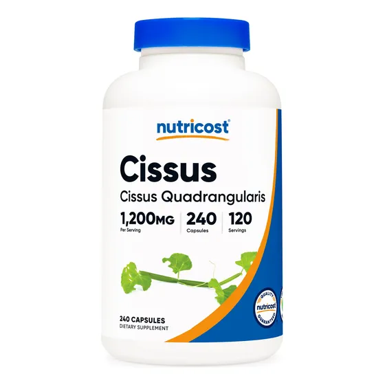 Suplemento Nutricost Cissus Quadrangularis 1200 Mg 240 Cápsu