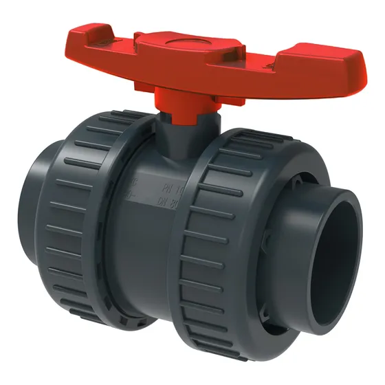 Válvula Con Doble Tuerca Unión 3/4 Pulgada Aqupla