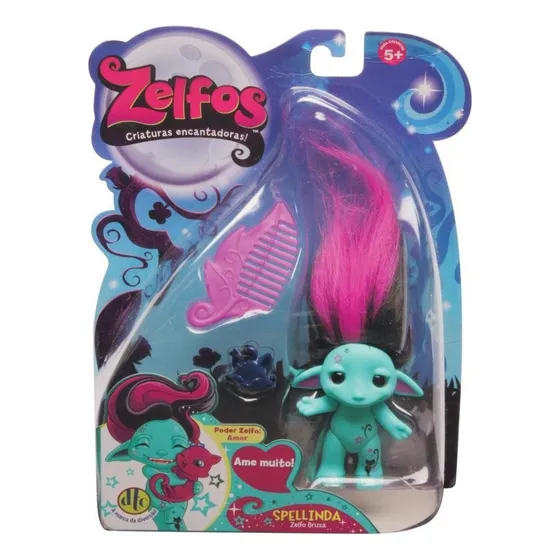 Brinquedo Boneco Zelfo Bruxa Spellinda  - Dtc (novo